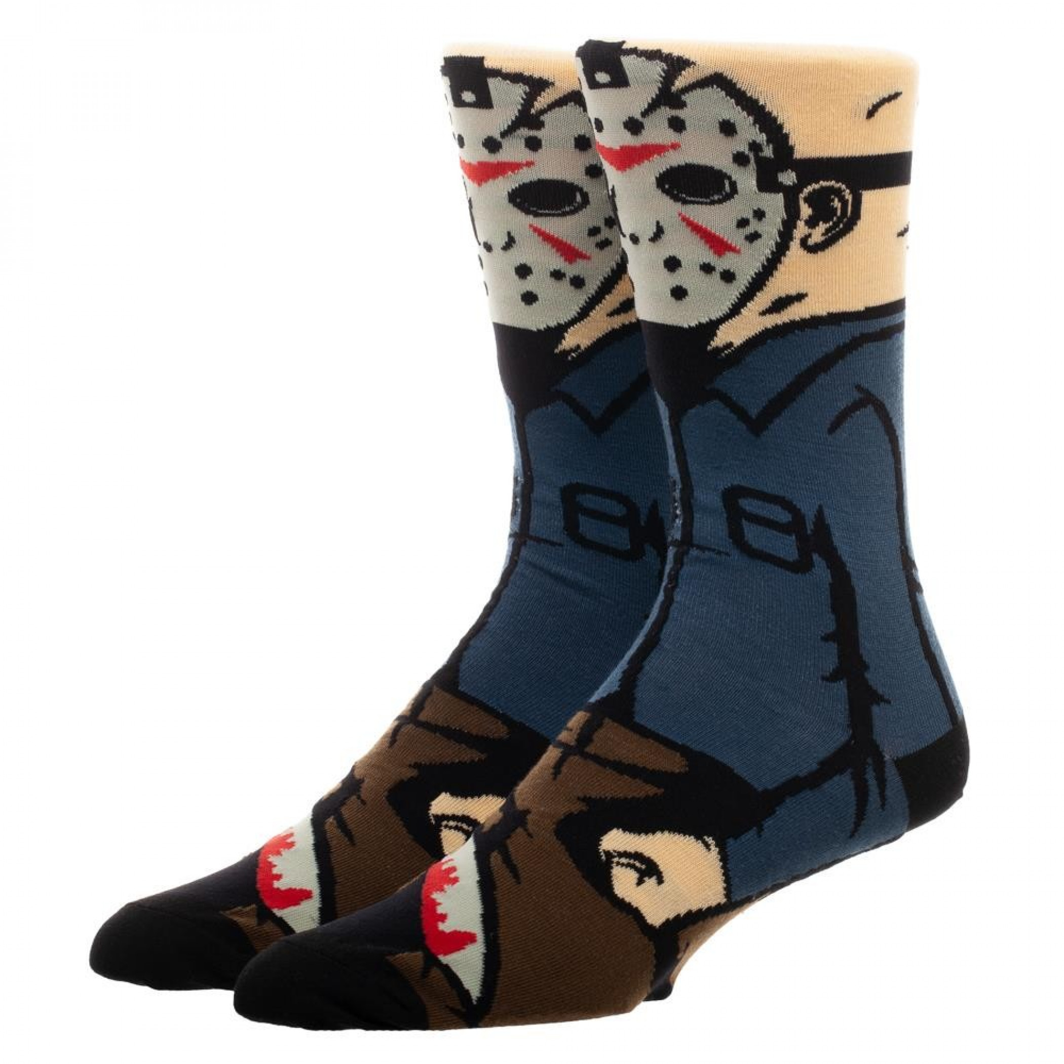 Classic Films Friday the 13th Jason Character Socks